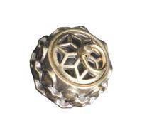 VALICLUD Ciondolo Aromatico Sospeso in Ottone Apribile Per Aromaterapia, Decorazione Fai Da Te Per Collana, Medaglione Compatto Per Uso Personale e Regalo