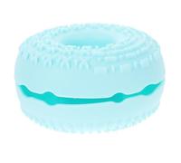 VALICLUD Ciotola di scrub in silicone detergente per pennelli da trucco detergente per il pennello per il trucco organizer per pennelli da trucco stendi pennelli trucco Gel di silice Blu