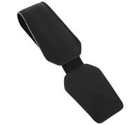 VALICLUD Clip per Occhiali da Auto Porta Occhiali per Auto Clip per Parasole in Pu Ferro e Magnete Nero e Biglietti