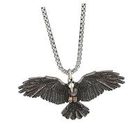 VALICLUD Collana d'aquila collana da uomo gioielli d'aquila collana pendente maschile Collana per uomini collane da uomo Collana a catena per ragazzi Gioielli per uomini Acciaio al titanio