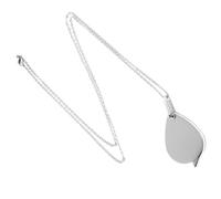 VALICLUD Collana Lente d Ingrandimento e Ciondolo Forma Di Lente Utile Per Leggere Riparare Osservare e Altre Attività Resistente e Comoda Da Indossare