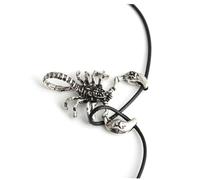VALICLUD Collana Scorpione Ciondolo Gotico Hip Hop Vintage Per Costume Halloween Realizzata in Qualità Resistente e Anti-sbiadimento Espansiva Regolabile