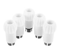 VALICLUD Connettore per Asta di Infusione Plastica Bianca 5 Pezzi 25 Mm a 19 Mm Raccordo Rapido per Supporto Flebo Ospedaliero Sostituzione Tubo Asta Flebo