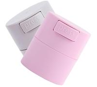 VALICLUD Contenitore per Colla Adesiva per Extension Ciglia 2 Pezzi in Ps Compatto e Antiumidità, per Viaggi e Uso Familiare