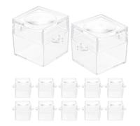 VALICLUD Contenitore per Insetti Lente D'ingrandimento 12 Pezzi, Scatola di Ingrandimento per Esplorazione Esterna, Barattolo di Osservazione Spazioso e Resistente per Apprendimento