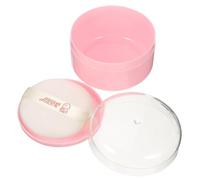 VALICLUD Contenitore Per Piumino Da Cipria Piccolo Portatile Con Puff Asciutto Sicuro Per Ragazzo Ragazza, Custodia Per Cipria in Polvere Libera Da Viaggio