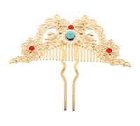 VALICLUD copricapo di hanfu elegante seta antico signora spillo pettine per cinese accessori per costumi cinesi pettini per da donna forcina cinese D'oro