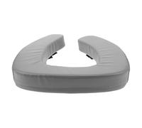 VALICLUD Copriwater Rialzato Imbottito per Anziani e Cuscino Morbido Altezza Regolabile Sollevatore Wc Stabile e Lavabile per Bagno Domestico