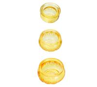 VALICLUD Cornucopia Decorativa in Vetro Dorato per Arredamento Casa Ciotola Sacrificale in Cristallo da Ornamento Feng Shui Resistente e Sicuro per Interni