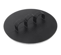 VALICLUD Corpo Silicone Esfoliante Doccia Massaggiante Morbida e Antiscivolo per Pulizia Profonda e Relax per Schiena e Nero Classico