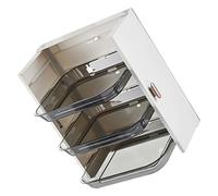 VALICLUD Credenza Da Cucina in Stile Piatti Portaoggetti Per Portapiatti e Portavivande Ripiano Per Contorni e Strati Organizzazione Pratica Per Alimenti Bottiglie e Barattoli