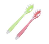 VALICLUD Cucchiaio per Spaghetti in Silicone 2 Pezzi Multifunzionale Antiscivolo Facile da Usare Accessorio per Cucina