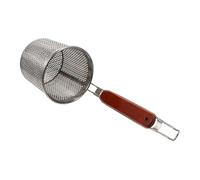 VALICLUD Cucchiaio Skimmer in Acciaio Inossidabile per Frittura e Scolapasta Manico Ergonomico Resistente al Calore Colino da Cucina per Fritti Verdure e Carne Separazione Rapida Olio