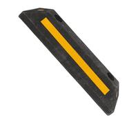 VALICLUD Cuneo per Ruote Gomma Limitatore Spazio per Antiscivolo e Resistente per Garage Camper e Veicoli Pesanti Facile da Installare e Visibile Design Portatile e