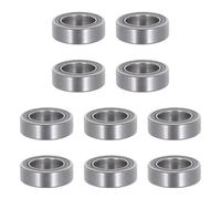 VALICLUD Cuscinetti a Sfera in Acciaio Inox 10 Pezzi, Cuscinetti per Ruote e Mozzi Auto Rc Piccoli Sigillati, Ricambi per Differenziali Modelli Auto Radiocomandati