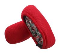 VALICLUD Cuscinetti per Stampelle Sotto Ascelle Imbottiti in Spugna Traspirante Rossi Copri Braccioli Ergonomici Antiscivolo Lavabili Accessori di Ricambio per Bastoni da Passeggio per