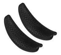 VALICLUD Cuscino Cervicale per Lavaggio Chioma Shampoo Basin Ergonomico in Gomma Nero 2pezzi per Salone Estetico e Casa
