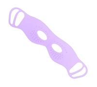 VALICLUD Data [ Maschera Per Gli Occhi in Silicone Da Appendere Fissante, Colore Violetto, Flessibile e Bifacciale Per Massaggio Rigenerante e Uso Quotidiano