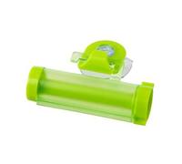 VALICLUD Dispenser Dentifricio Squeezer Ventosa Montato Per Tubetti Dentifricio Squeezer Per Cosmetici e Adesivi Verde Per Bagno e Casa