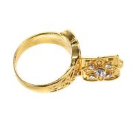 VALICLUD Donna con Scomparto Micro Pavè Zirconi Vintage Fidanzamento Barocco