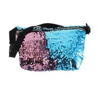 VALICLUD Double Color Sequins Waist Bag Borsetta Casual Per Attività Outdoor Fanny