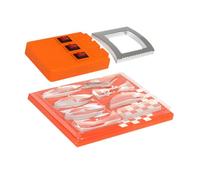 VALICLUD Esperimenti Ottici Didattico Con Lenti Convesse e Concave Prismi Triangolari e Riflettore Multifunzione Per Lezioni Di Fisica Kit Completo Per Esperimenti Di Riflessione e Rifrazio