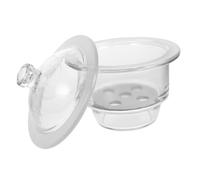 VALICLUD Essiccatore in Vetro per Laboratorio Vaso Sottovuoto Trasparente con Superficie Liscia Essiccatori Scientifici per Scuole e Industrie