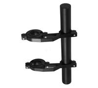 VALICLUD Estensore per Accessori Luce e Tachimetro in Lega di Alluminio Installazione Semplice e Spazio Extra Nero Bicicletta per Manubrio