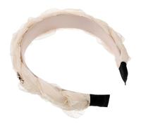 VALICLUD Fascia Capelli Larga Donna Intreccio Elegante Headband Estetica Per Trucco e Feste Accessorio Morbido e Confortevole Per Capelli Lunghi e Corti