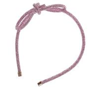 VALICLUD fascia di strass per donne elegante fascia di prua damigelle ragazza archi barrette hair pin hair jewelry Cerchietto per matrimoni fasce per le donne fasce per ad arco rosa