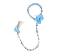 VALICLUD Fascia Per Con Parrucca Per Treccia Finta Fascia Per Per Bambine Accessori Per Per Bambine Accessori Per Per Bambine In Fibra Chimica Blu