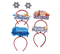 VALICLUD Fascia per Decorativa Happy Passover 5 Pezzi Copricapo e Sicuro per Feste Pasquali Accessorio per Donne in Celebrazioni e Cosplay