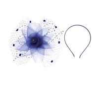 VALICLUD Fascinator Da Sposa Rete Copricapo Elegante Per Cerimonie e Occasioni Speciali Accessorio Femminile Per Feste e Tea Party Design Delicato e Raffinato Per Matrimoni Eventi e