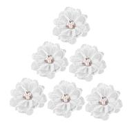 VALICLUD Fermagli Per Chioma Da Donna e Ragazza a Forma Di Fiore, Set Da 6 Pz Leggeri e Non Segnanti, Clip Per Acconciature Quotidiane e Salone, Per Viaggi e Uso Domestico