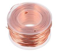 VALICLUD Filo di Rame per Giardinaggio e Artigianato, Leggero e Resistente, 40m, Calibro 18, per Piante e Antenne Elettroculturali