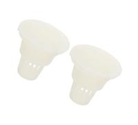 VALICLUD Filtri per Sputacchiera in Abs 2 Pezzi, Accessori Monouso per Poltrone Odontoiatriche, Filtro di Ricambio per Cliniche Dentali, Strumento di Filtrazione Plastica per Sputacchiere