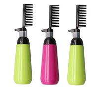 VALICLUD Flacone Erogatore Per Tintura Per Chioma 130 Ml Set Da 3 Pennello Applicatore Bottiglia Pettine Per Radici Per Uso Domestico e Da Viaggio in Plastica Ecologica