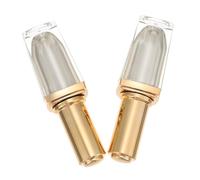 VALICLUD Flacone Vuoto per Unghie 2 Pezzi da 10 Ml in Acrilico con Coperchio a Vite e Imbuto, Contenitori Ricaricabili per Manicure Fai da Te e Ricostruzione Unghie Colore Casuale