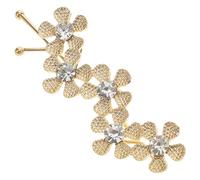 VALICLUD Forcella Per Capelli Fiori Di Strass Accessorio Per Capelli Vintage Elegante Da Sposa Per Festa Di Nozze Forcina Alla Moda Femminile Decorazione Estetica Per Matrimonio