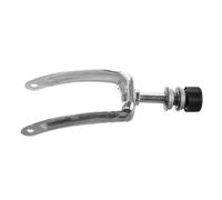 VALICLUD Fork Anteriore per Sedia Rotelle in Acciaio Parte per Sedia Rotelle Staffa in Metallo Supporto per Ruota Anteriore Fornitura