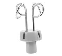 VALICLUD Gancio Per Asta Portaflebo Supporto Per Infusione Accessorio Per Uso Ospedaliero Materiale Abs Acciaio Inossidabile Facile Da Usare e Resistente