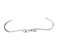 VALICLUD Gancio Per Carne Da Macellaio in Metallo Affilato, Ganci Semplici Per Appendere Salsicce e Carne, Uso Domestico e Professionale