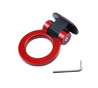 VALICLUD Gancio Traino Auto Decorativo Rosso per Tuning Veicoli Adesivo Trailer Personalizzazione Car Styling Facile da Applicare Resistente Agli Agenti Atmosferici