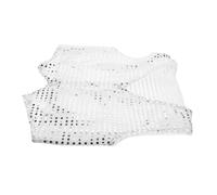 VALICLUD Gilet Disco Unisex Paillettes Per Costume Jazz Per Performance e Feste Tema Design Versatile Per Ragazzi e Ragazze Taglia Outfit Accattivante Per Balli e Foto