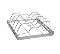 VALICLUD Graticola Barbecue Portatile in Acciaio Inossidabile Supporto per Arrosti Robusta Outdoor e