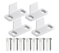 VALICLUD Guide a Pavimento per Porte Scorrevoli 4 Parti Arresto Oscillazione per Porte da Interno Montaggio a Terra 1.77X0.94X0.79 Pollici per Uso Domestico