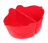 VALICLUD Inserto 2 Pentola in Riutilizzabile per Silicone Cottura e Lenta Pezzi Divisore Rimovibile Scomparti per Preparazione Pasti e Incontri Conviviali
