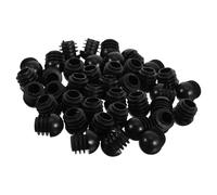 VALICLUD Inserto per Spina Rotonda in Plastica 40 Pezzi Tappi Terminali per Tubi Tondi da 19 MM, Protezioni per Gambe di Mobili e Sedie, per Proteggere Pavimenti in Casa