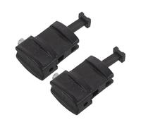 VALICLUD Kit 2 Pezzi Clip Bloccaggio Maniglia Telescopica in Metallo Resistente per Valigia Accessori Ricambio Supporto Asta Portabagagli per Riparazione Trolley da Viaggio