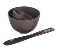 VALICLUD Kit Ciotole per Maschera Viso in Silicone 3 Pezzi Grande e Medio, Contenitori Antiaderenti per Sciogliere Cera, Accessori per Maschere Fai da Te, Uso Professionale e Domestico